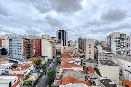 Vista do Quarto de apartamento para alugar com 1 quarto, 65m² em Aclimação, São Paulo