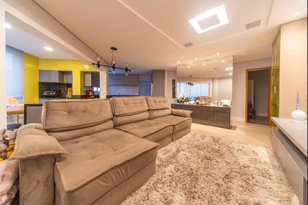 Sala de apartamento à venda com 3 quartos, 160m² em Vila Assunção, Santo André