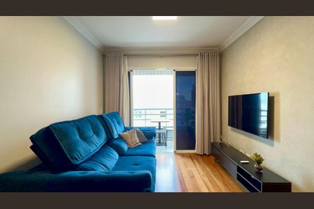 Sala de TV de apartamento à venda com 2 quartos, 85m² em Pinheiros, São Paulo