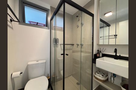 Studio para alugar com 34m², 1 quarto e sem vagaBanheiro