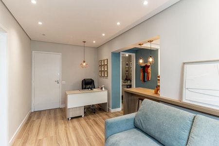Sala de apartamento à venda com 1 quarto, 40m² em Santa Cecilia, São Paulo
