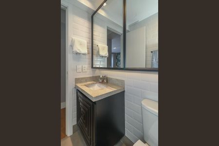 Apartamento à venda com 57m², 2 quartos e 2 vagasBanheiro da Suíte