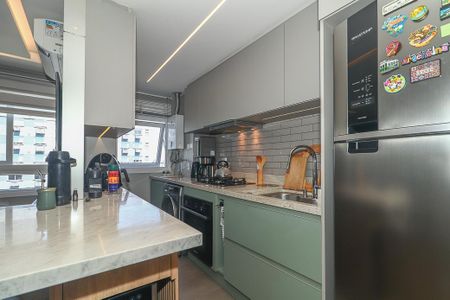 Apartamento à venda com 57m², 2 quartos e 2 vagasCozinha e Área de Serviço
