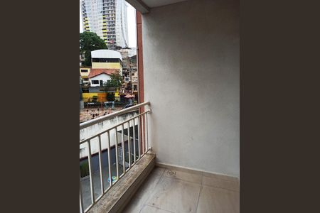 Apartamento à venda com 54m², 2 quartos e 1 vagaDetalhe - Varanda da Sala / Cozinha Americana e Área de Serviço