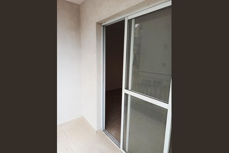 Apartamento à venda com 54m², 2 quartos e 1 vagaDetalhe - Varanda da Sala / Cozinha Americana e Área de Serviço