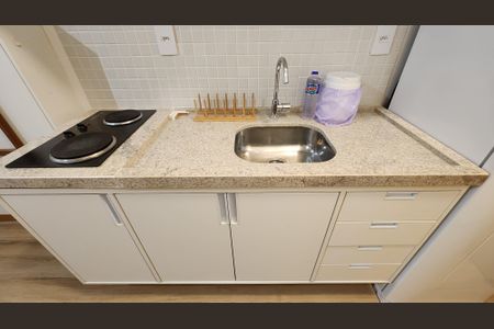 Studio para alugar com 16m², 1 quarto e 1 vagaEstúdio cozinha