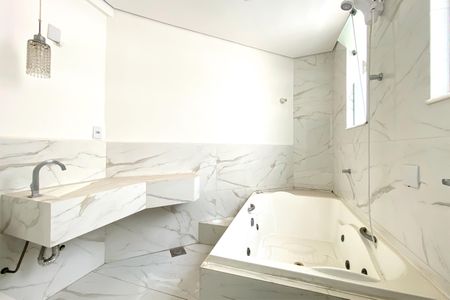 Apartamento para alugar com 110m², 3 quartos e 1 vagaBanheiro da Suíte 1