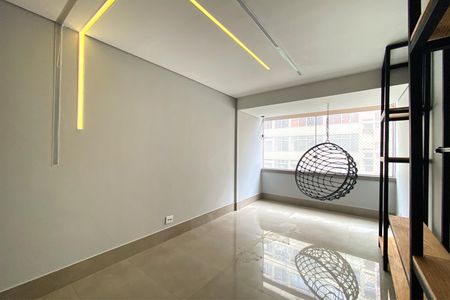 Sala de apartamento para alugar com 3 quartos, 110m² em Centro, Belo Horizonte