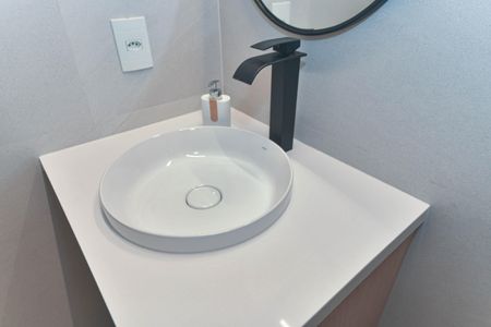 Studio para alugar com 25m², 1 quarto e sem vaga Studio para alugar com 25m², 1 quarto e sem vagaBanheiro