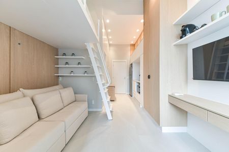 Studio para alugar com 25m², 1 quarto e sem vaga Studio para alugar com 25m², 1 quarto e sem vagaSala