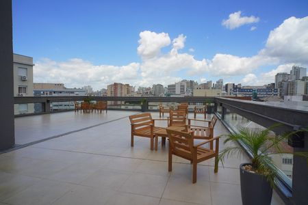 Studio para alugar com 24m², 1 quarto e sem vaga Studio para alugar com 24m², 1 quarto e sem vagaTerraço