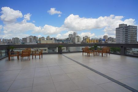 Studio para alugar com 24m², 1 quarto e sem vaga Studio para alugar com 24m², 1 quarto e sem vagaTerraço
