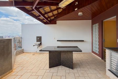 Apartamento à venda com 81m², 2 quartos e 1 vagaÁrea Gourmet - Cobertura