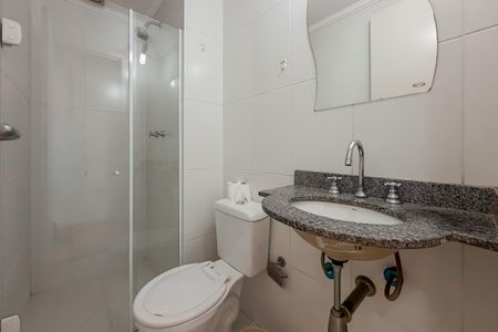 Apartamento à venda com 58m², 2 quartos e 1 vaga Apartamento à venda com 58m², 2 quartos e 1 vagaBanheiro Social