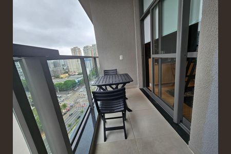 Studio para alugar com 25m², 1 quarto e sem vaga Studio para alugar com 25m², 1 quarto e sem vagaSacada