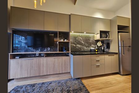 Studio para alugar com 25m², 1 quarto e sem vaga Studio para alugar com 25m², 1 quarto e sem vagaSala/Cozinha