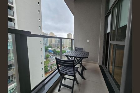 Studio para alugar com 25m², 1 quarto e sem vaga Studio para alugar com 25m², 1 quarto e sem vagaSacada