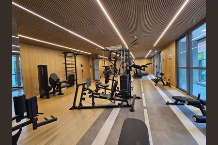 Studio para alugar com 25m², 1 quarto e sem vaga Studio para alugar com 25m², 1 quarto e sem vagaAcademia