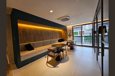 Studio para alugar com 25m², 1 quarto e sem vaga Studio para alugar com 25m², 1 quarto e sem vagaCoworking