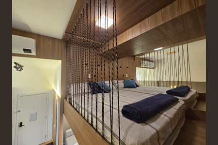 Studio para alugar com 25m², 1 quarto e sem vaga Studio para alugar com 25m², 1 quarto e sem vagaCama