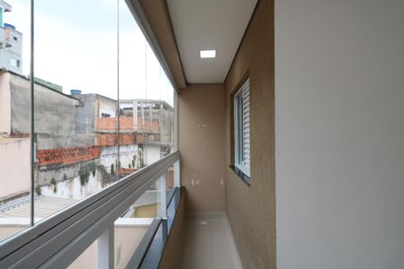 Varanda de apartamento à venda com 2 quartos, 45m² em Centro, Diadema