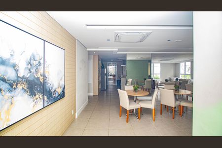 Apartamento à venda com 46m², 2 quartos e sem vagaÁrea comum - Salão de festas