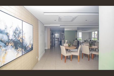 Apartamento à venda com 46m², 2 quartos e sem vagaÁrea comum - Salão de festas