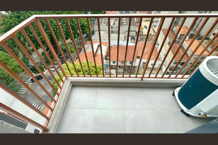 Studio para alugar com 29m², 1 quarto e sem vagaVaranda