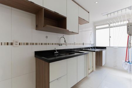 Apartamento à venda com 40m², 2 quartos e sem vagaCozinha e área de serviço