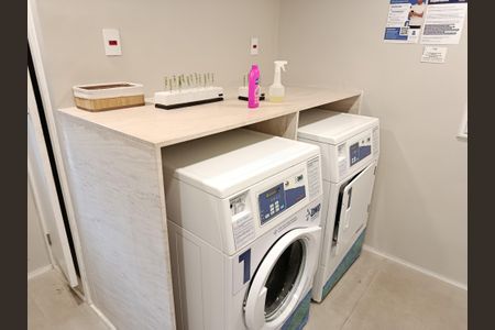 Studio à venda com 22m², 1 quarto e sem vagaLavanderia