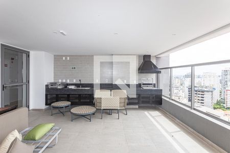 Studio à venda com 25m², 1 quarto e sem vagaÁrea Gourmet
