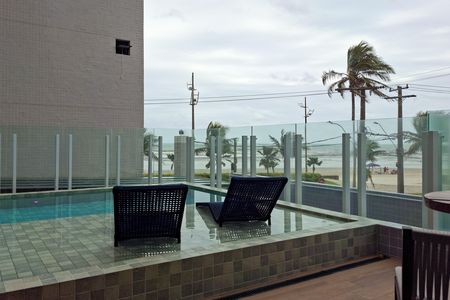 Apartamento para alugar com 50m², 1 quarto e 1 vaga Apartamento para alugar com 50m², 1 quarto e 1 vagaÁrea comum - Piscina