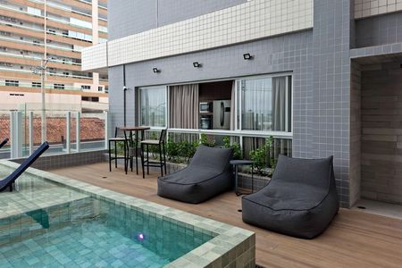 Apartamento para alugar com 50m², 1 quarto e 1 vaga Apartamento para alugar com 50m², 1 quarto e 1 vagaÁrea comum - Piscina