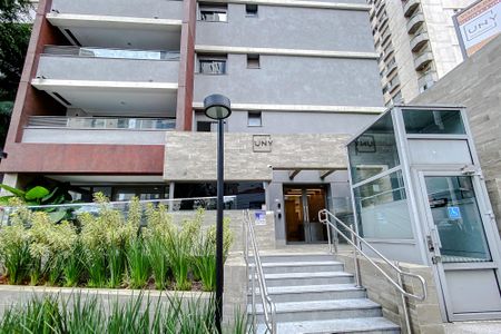 Studio à venda com 33m², 1 quarto e sem vagaFachada - Plaquinha