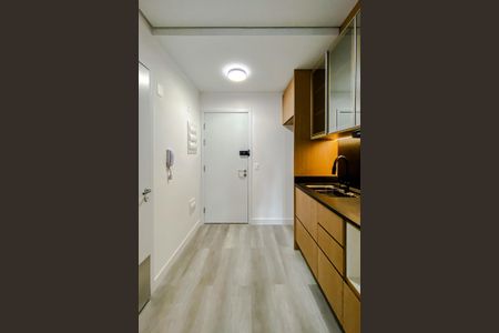 Studio à venda com 33m², 1 quarto e sem vagaCozinha