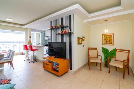 Sala de apartamento à venda com 3 quartos, 86m² em Vila da Serra, Nova Lima