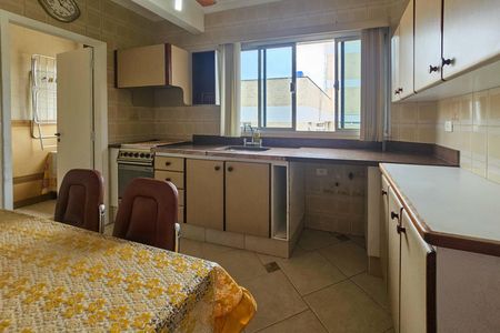 cozinha de apartamento para alugar com 3 quartos, 130m² em Balneario Cidade Atlantica, Guarujá