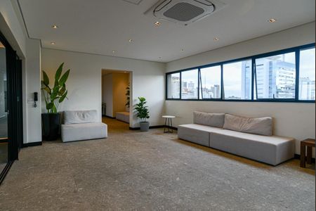 Studio para alugar com 25m², 1 quarto e sem vagaÁrea comum - Salão de festas