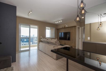 Sala de apartamento à venda com 2 quartos, 69m² em Vila Andrade, São Paulo