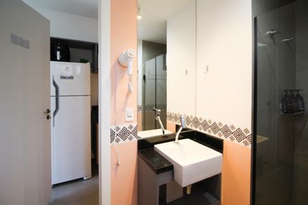 Studio à venda com 25m², 1 quarto e sem vagaBanheiro