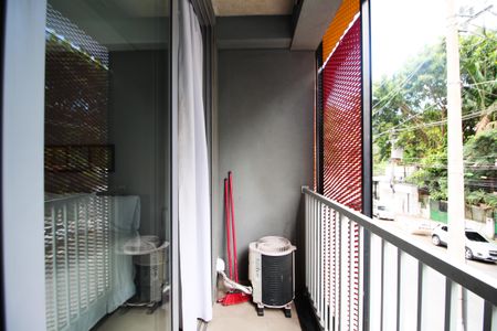 Studio à venda com 25m², 1 quarto e sem vagaVaranda