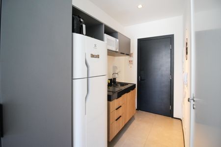 Studio à venda com 25m², 1 quarto e sem vagaCozinha