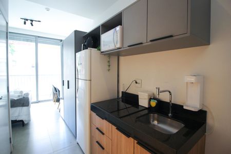 Studio à venda com 25m², 1 quarto e sem vagaCozinha