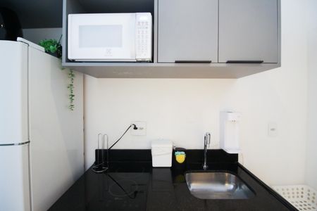 Studio à venda com 25m², 1 quarto e sem vagaCozinha