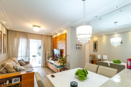 Sala de apartamento à venda com 2 quartos, 71m² em Independência, São Bernardo do Campo