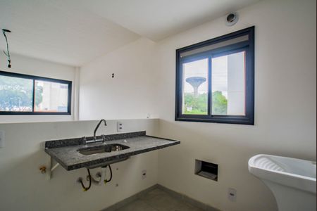 Apartamento para alugar com 36m², 1 quarto e 1 vaga Apartamento para alugar com 36m², 1 quarto e 1 vagaCozinha e Área de Serviço