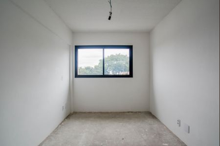 Quarto Suíte de apartamento à venda com 1 quarto, 36m² em Jardim Jamaica, Santo André