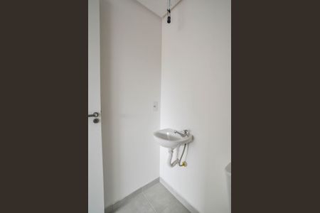 Banheiro da Suíte de apartamento à venda com 1 quarto, 36m² em Jardim Jamaica, Santo André