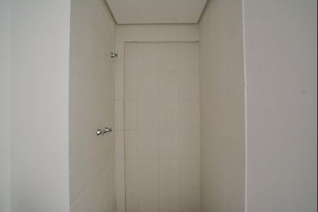 Banheiro da Suíte de apartamento à venda com 1 quarto, 36m² em Jardim Jamaica, Santo André