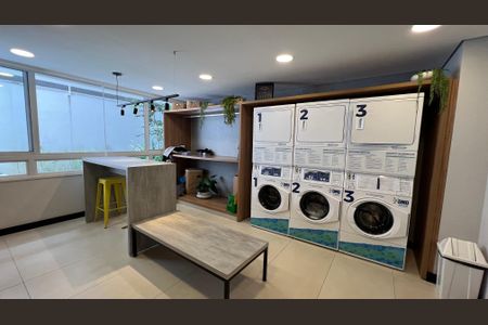 Studio para alugar com 32m², 1 quarto e sem vagaLavanderia
